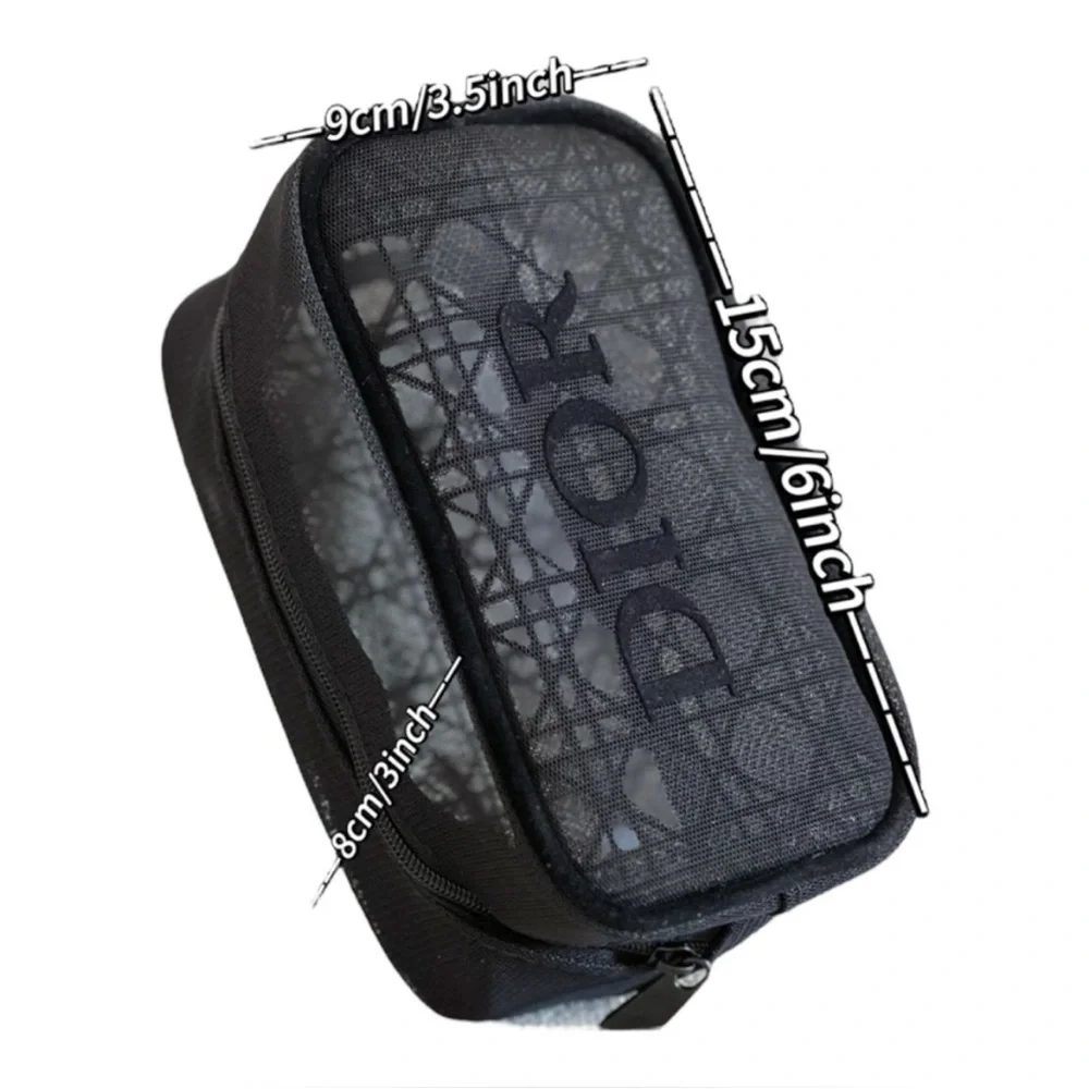 New Dior mesh makeup pouch